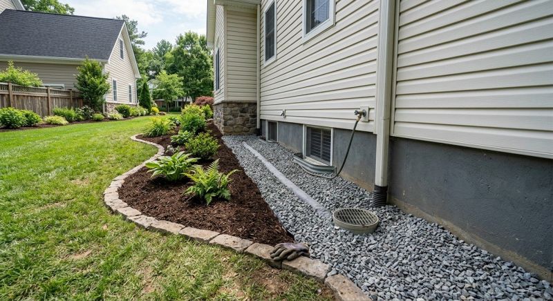 French Drain Installation in Tuscaloosa, AL